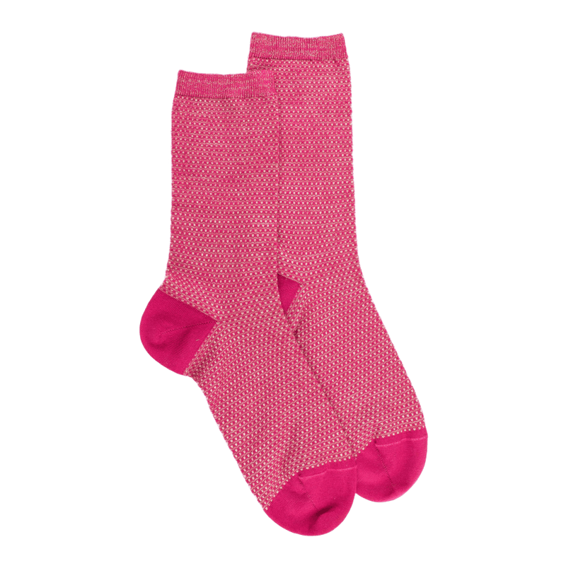 Chaussettes roses femme sale