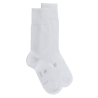 Chaussettes homme Eureka en coton égyptien - Blanc